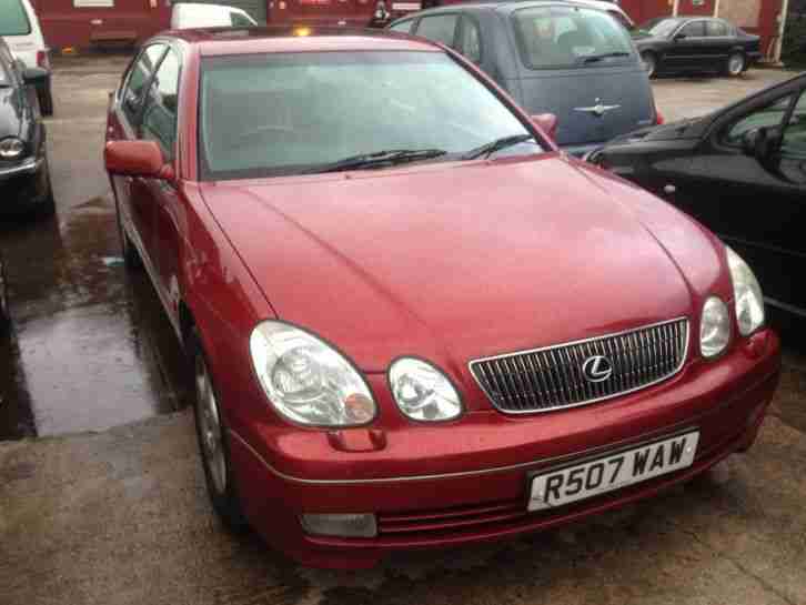 1998 LEXUS GS300 SE AUTO RED R REG VERY CLEAN CAR