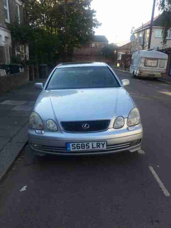 1998 LEXUS GS300 SE AUTO SILVER MOT TILL MARCH 2016. GRAB A BARGAIN