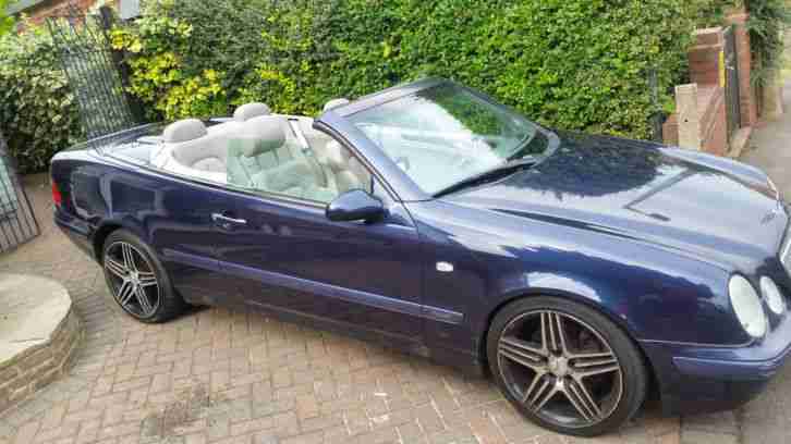 1998 MERCEDES CLK 230 ELEGANCE KOMP AUT BLUE