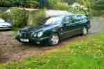 1998 MERCEDES E300 ELEGANCE TD AUTO GREEN