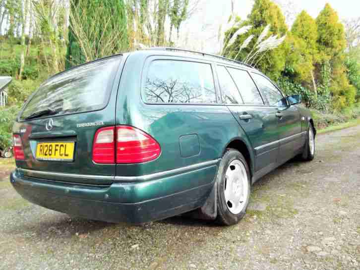 1998 MERCEDES E300 ELEGANCE TD AUTO GREEN
