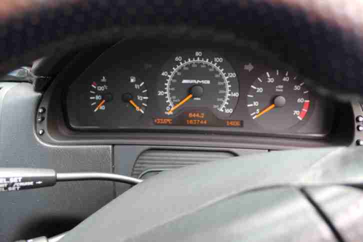 1998 MERCEDES E55 AMG AUTO MAUVE/PURPLE