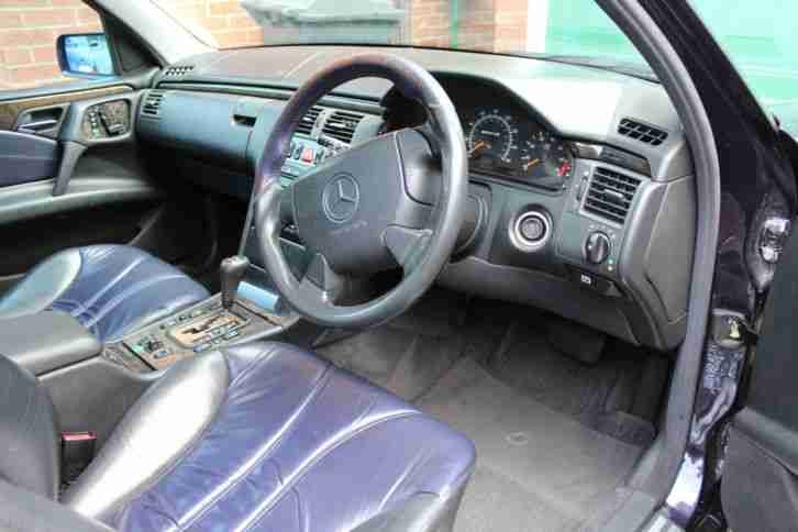 1998 MERCEDES E55 AMG AUTO MAUVE/PURPLE