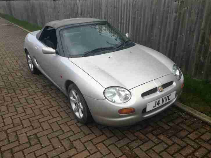 1998 MG MGF 1.8I VVC SILVER Private Plate
