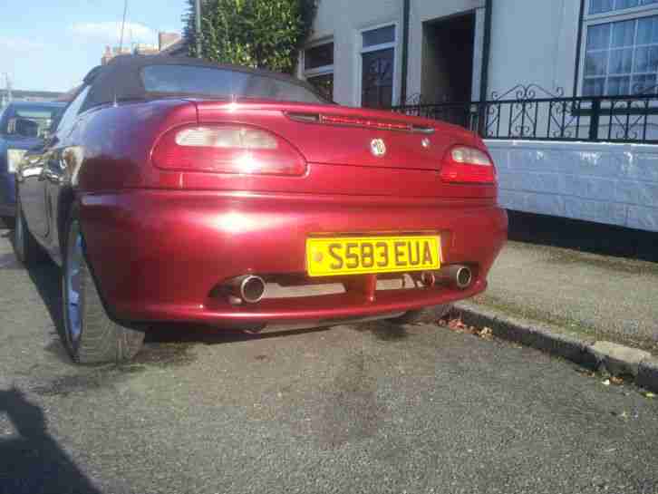 1998 MG MGF RED
