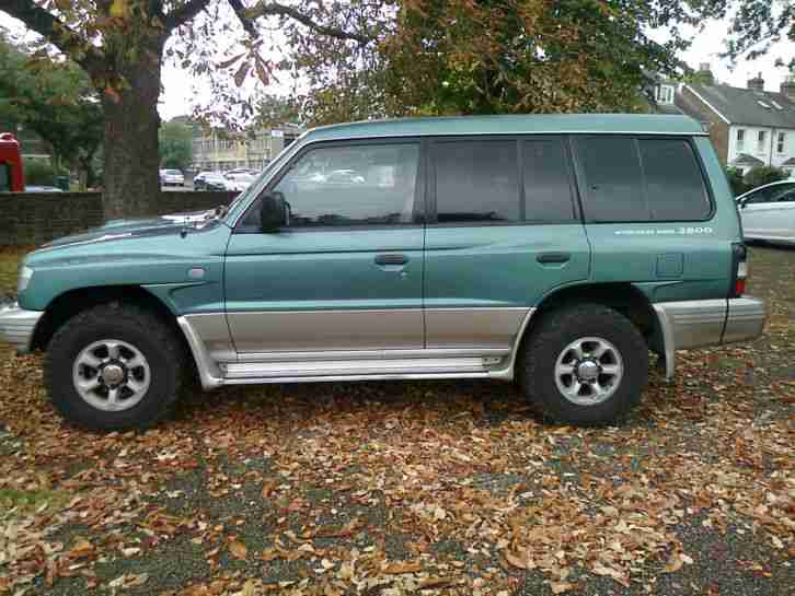 1998 MITSUBISHI SHOGUN GLS LWB AUTO GREEN