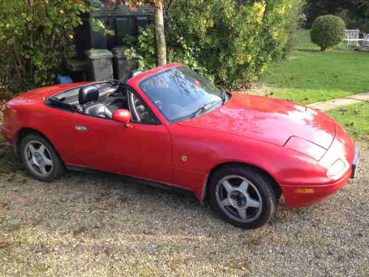 1998 Mazda MX5 Mk1 1.6 Original UK Car Leather PAS Electric Windows