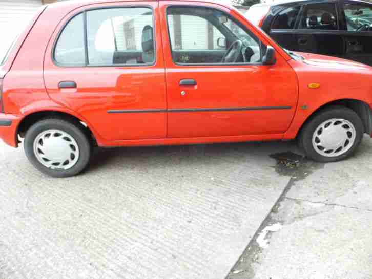 1998 NISSAN MICRA EQUATION AUTO RED