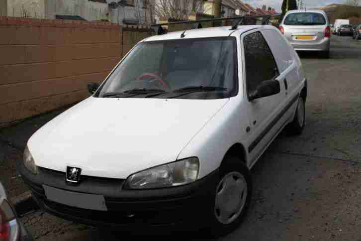 1998 PEUGEOT 106 XAD WHITE