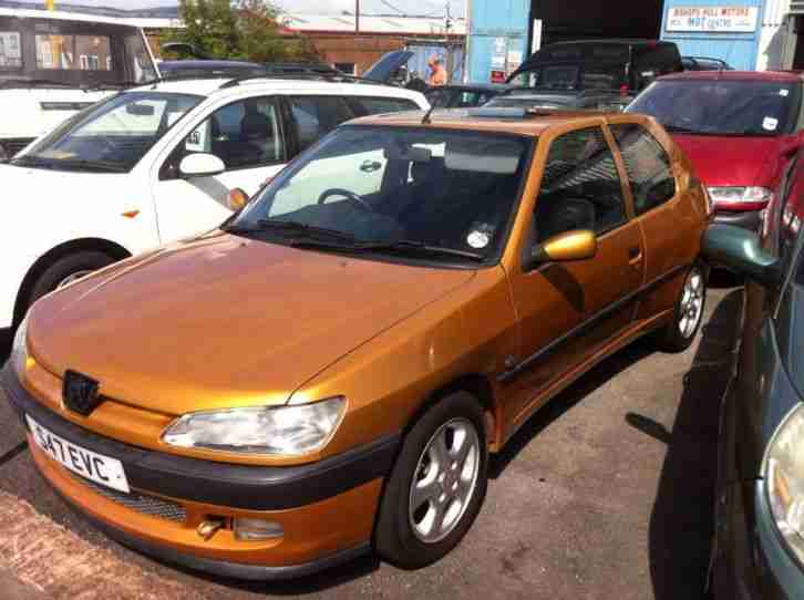 1998 PEUGEOT 306 D TURBO YELLOW