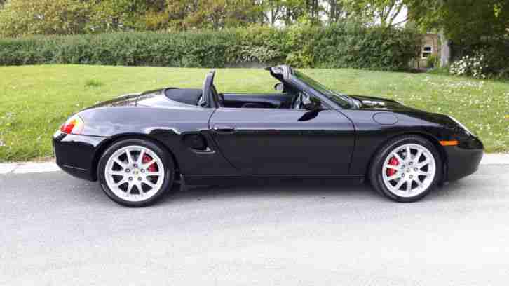 1998 PORSCHE BOXSTER BLACK
