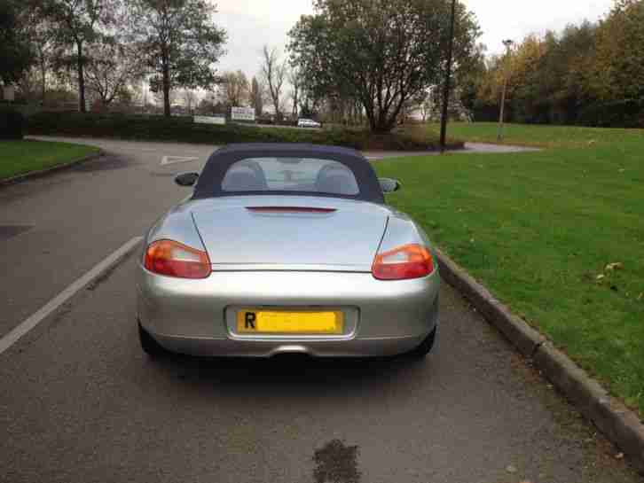 1998 PORSCHE BOXSTER SILVER
