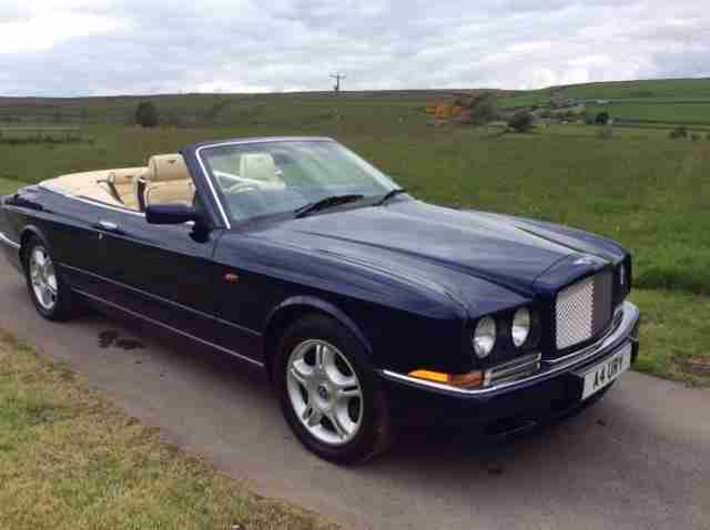 1998 (R) Bentley Azure, Only 30000 miles, Royal Blue with Magnolia