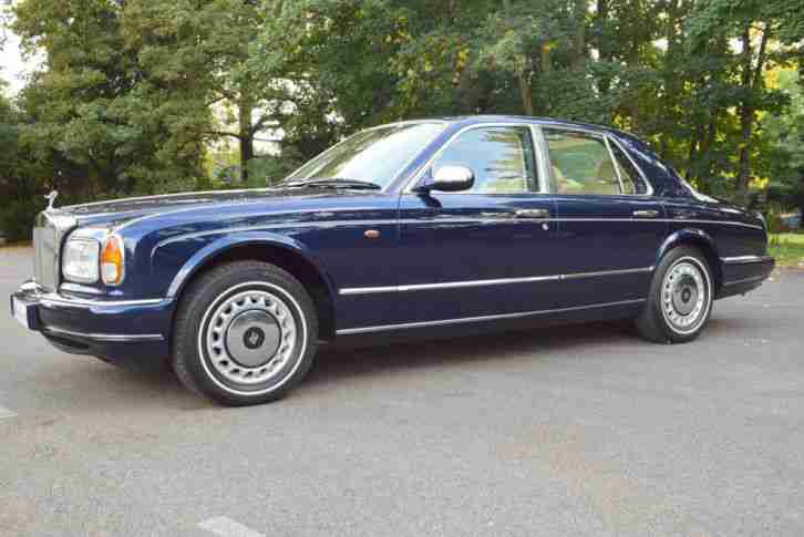 1998 R Rolls Royce Silver Seraph in Peacock Blue
