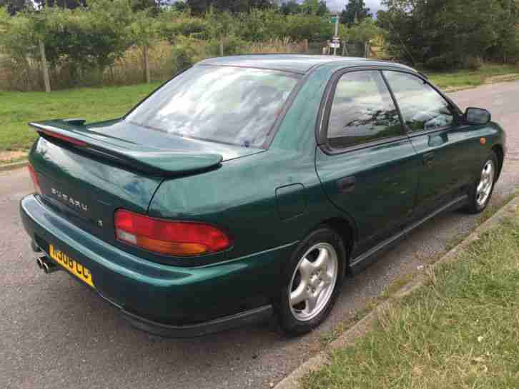 1998 [R] SUBARU IMPREZA WRX UK TURBO 4WD GREEN 1 OWNER FROM NEW