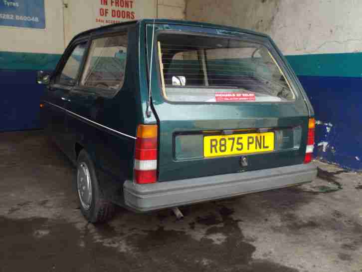 1998 RELIANT ROBIN LX GREEN