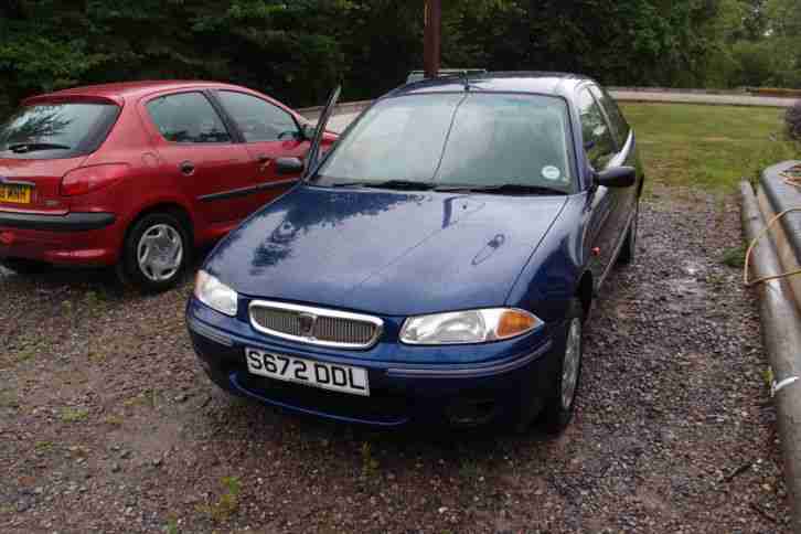 1998 ROVER 214 I BLUE Low Mileage Spares or Repair