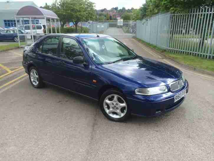 1998 ROVER 414 I BLUE 1.4 16V 1 OWNER ONLY 40K FROM NEW 12 MONTHS MOT