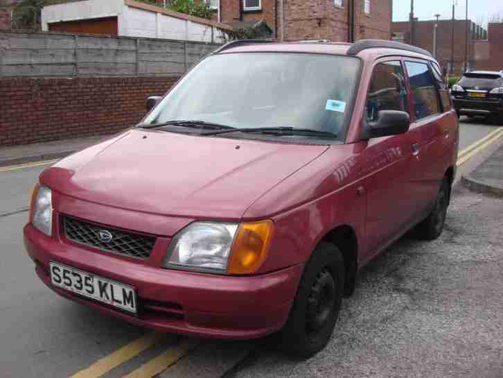 1998 S PLATE Daihatsu Grand Move 1.5 5dr in Red