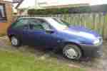 1998 S Reg FIESTA FINESSE BLUE .CURRENT