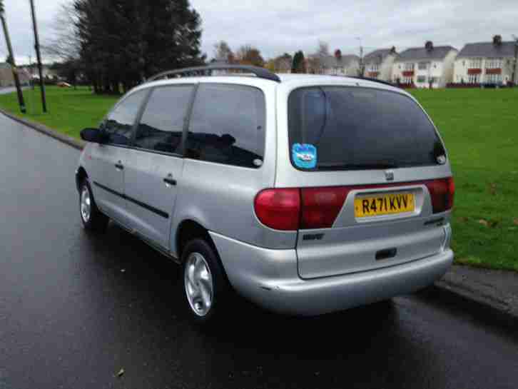 1998 SEAT ALHAMBRA 1.9 TDI SILVER FSH