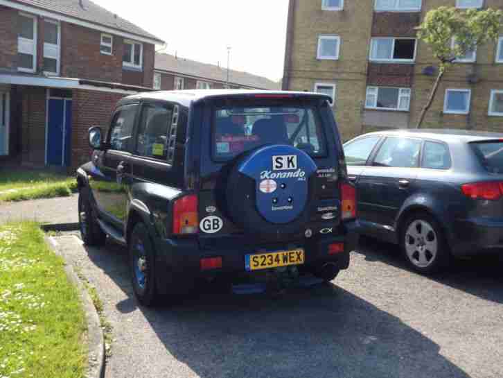1998 SSANGYONG KORANDO GLS BLACK