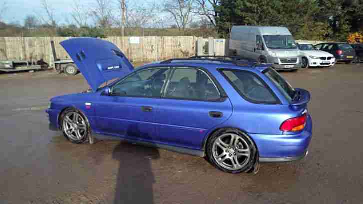 1998 IMPREZA TURBO 2000 AWD BLUE