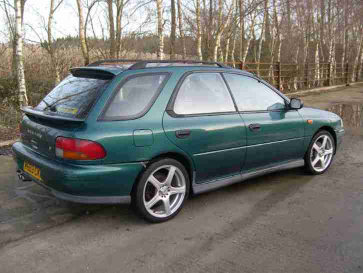 1998 SUBARU IMPREZA TURBO 2000 AWD ESTATE = IDEAL WINTER HACK