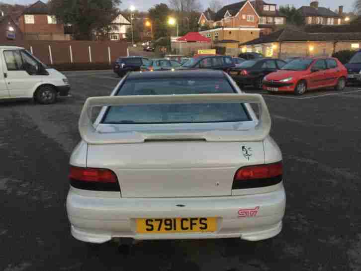 1998 SUBARU IMPREZA TURBO 2000 AWD WHITE , Td05 Turbo, Decat