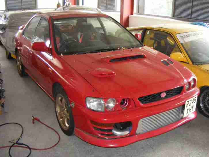 1998 IMPREZA WRX JDM JAPAN IMPORT RED