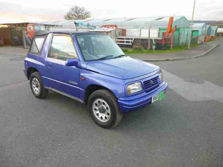 1998 SUZUKI VITARA JLX 16V S/TOP BLUE