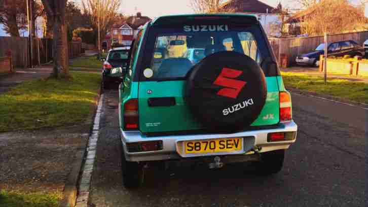 1998 SUZUKI VITARA JX 4 U HARD-TOP GREEN
