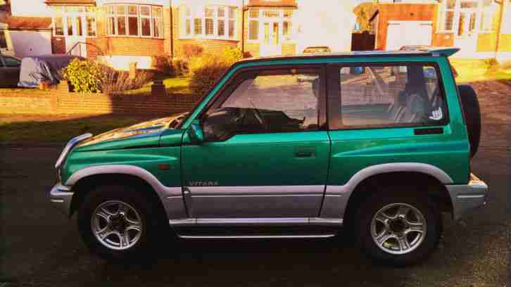 1998 SUZUKI VITARA JX 4 U HARD-TOP GREEN