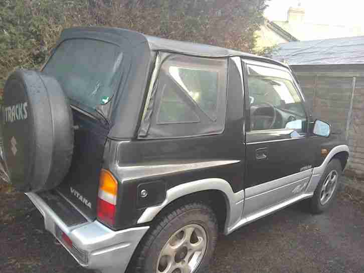 1998 SUZUKI VITARA JX 4U2 SOFT-TOP, MOT, 81'700 MILES, 2 LADY OWNERS