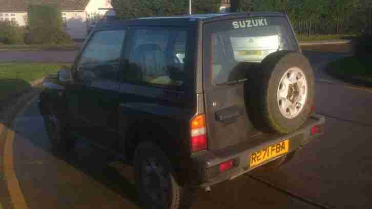 1998 SUZUKI VITARA JX H/TOP BLACK offroad no mot offroader