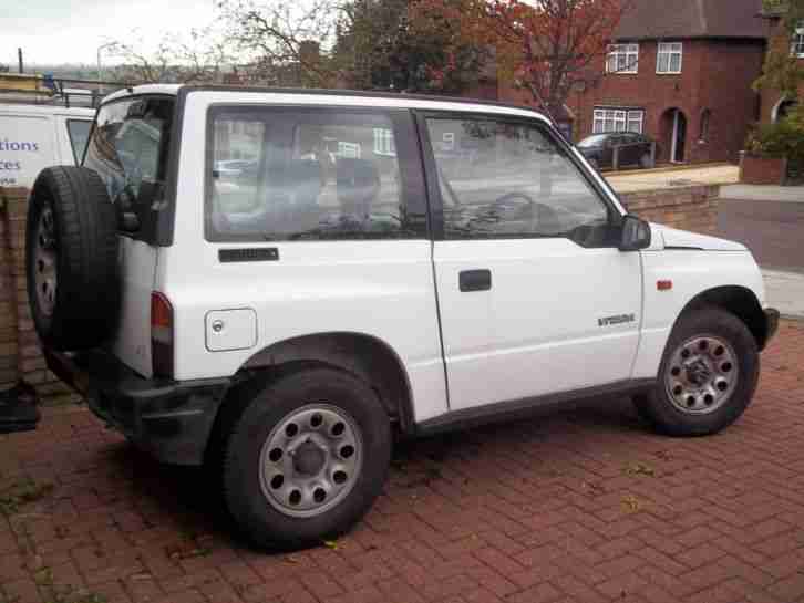 1998 SUZUKI VITARA JX H/TOP WHITE