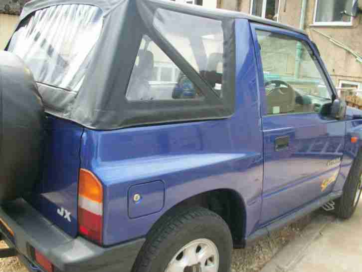 1998 SUZUKI VITARA JX S/TOP BLUE