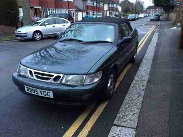 1998 Saab Convertible , Darks Green