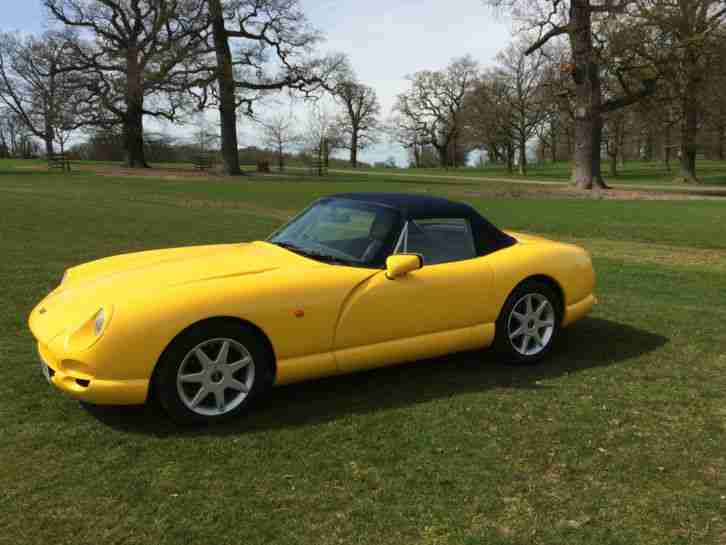 1998 TVR CHIMAERA 4.0 Macau Yellow 32000 MILES Factory NON CAT CAR