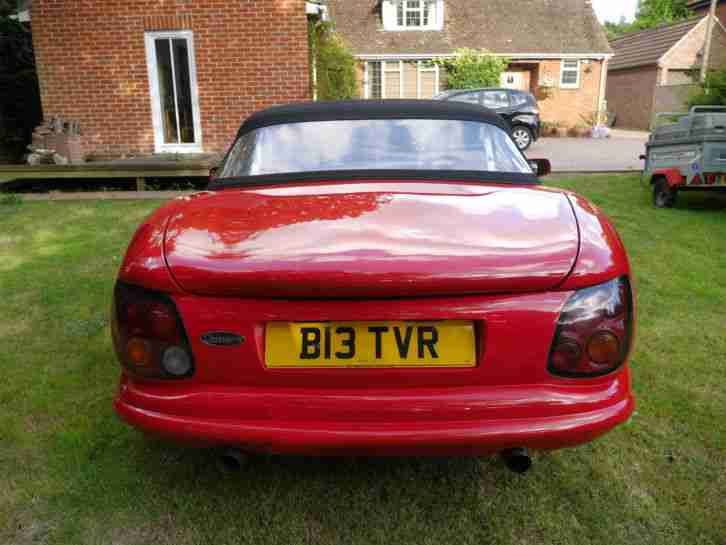 1998 TVR CHIMAERA FORMULA RED / MAGNOLIA LEATHER