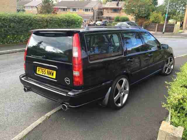 1998 VOLVO V70 R AWD AUTO BLACK 7 SEATER RARE CAR