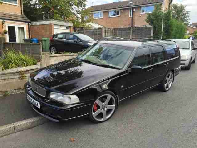 1998 VOLVO V70 R AWD AUTO BLACK 7 SEATER RARE CAR