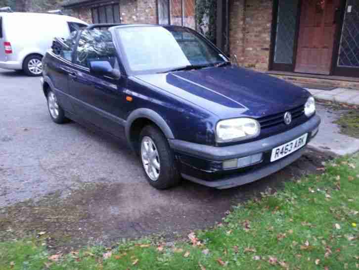 1998 Volkswagon golf cabriolet 101k V5 present Starts and drives 100 % CAT D
