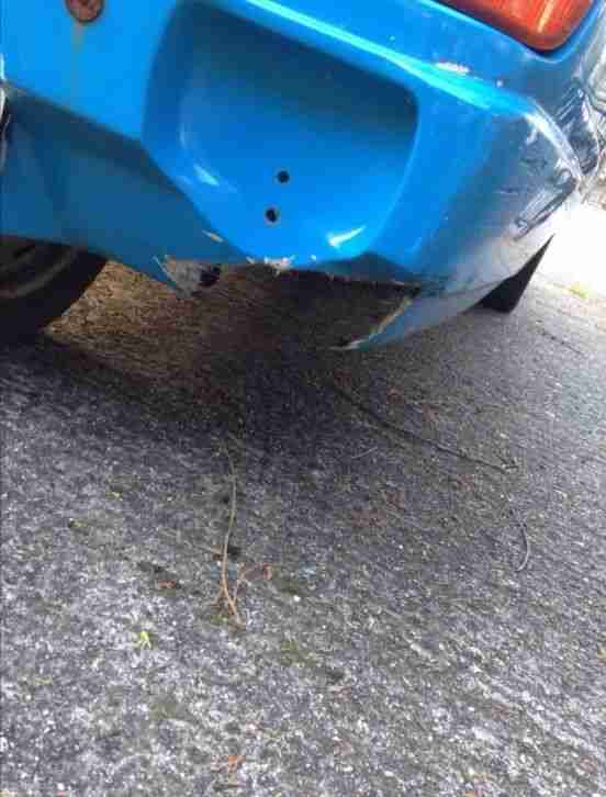 1998 reliant Rialto estate blue ( robin )