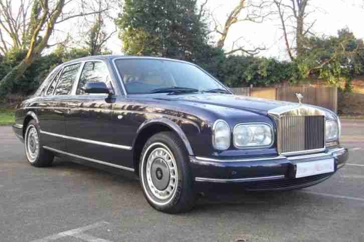 1999 (2000 model) ROLLS ROYCE SILVER SERAPH AMETHYST BLUE. EXCELLENT.