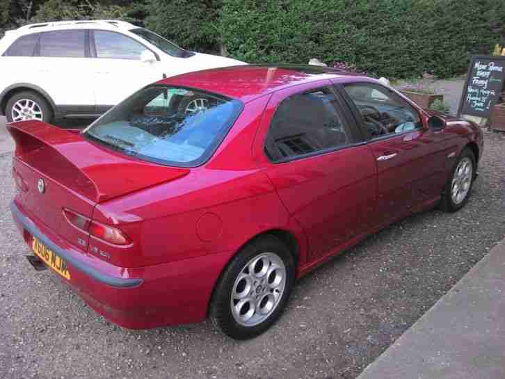 1999 ALFA ROMEO 156 2.5 V6 RED,RARE 6 SPEED MANUAL