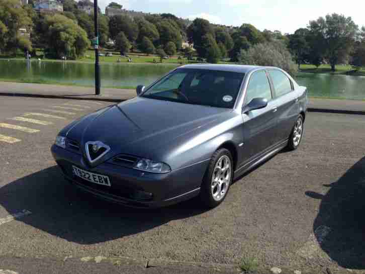 1999 ALFA ROMEO 166 SUPER V6 24V GREY very fast family saloon! no swap/swop/px?