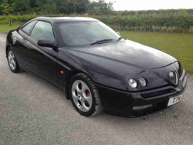 1999 ALFA ROMEO GTV LUSSO 3.0 V6 24V BLACK NO RESERVE