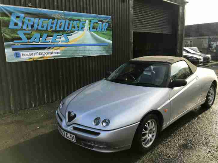 1999 Alfa Romeo Spider 2.0 16v ( Turismo ) T. Spark SPIDER CONVERTIBLE HISTORY