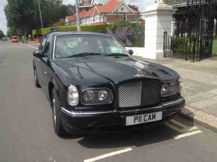 1999 BENTLEY ARNAGE AUTO EMERALD WITH CREAM LEATHER +PRIVATE PLATE !